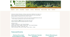 Desktop Screenshot of cylburn.org